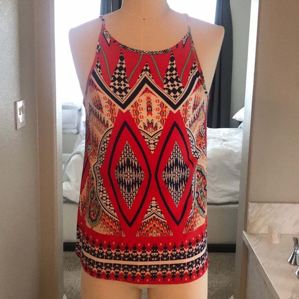 Akira Multicolored tank tunic